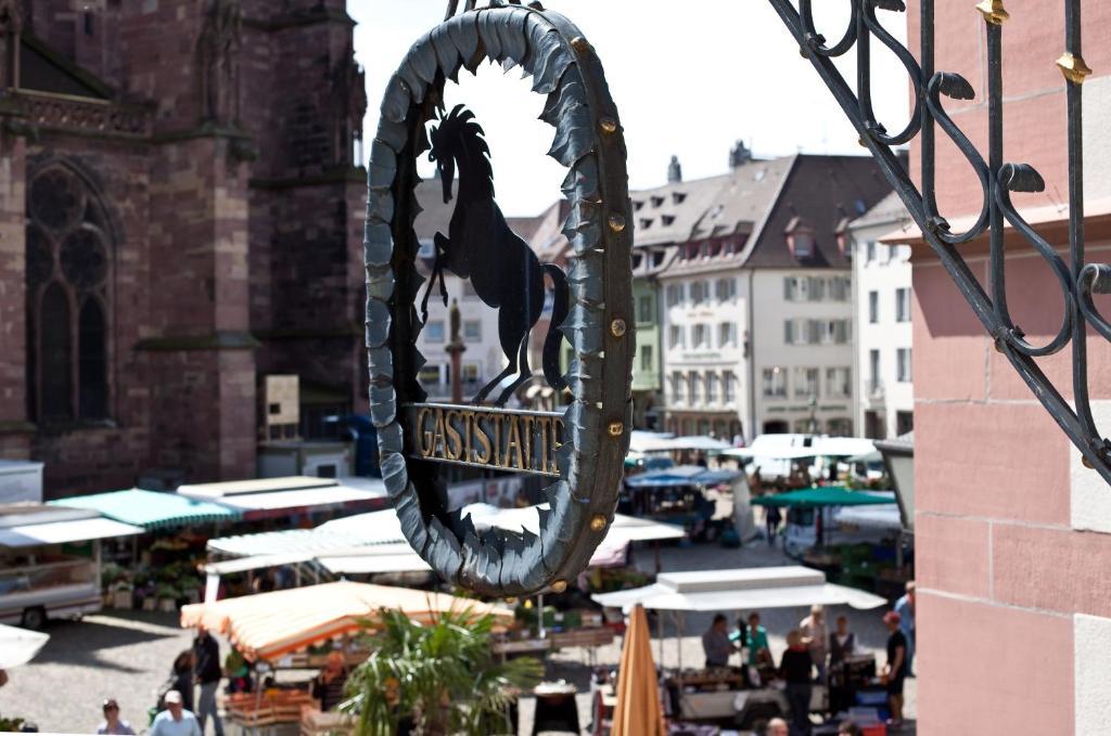 Hotel Rappen am Münsterplatz Freiburg im Breisgau Buitenkant foto