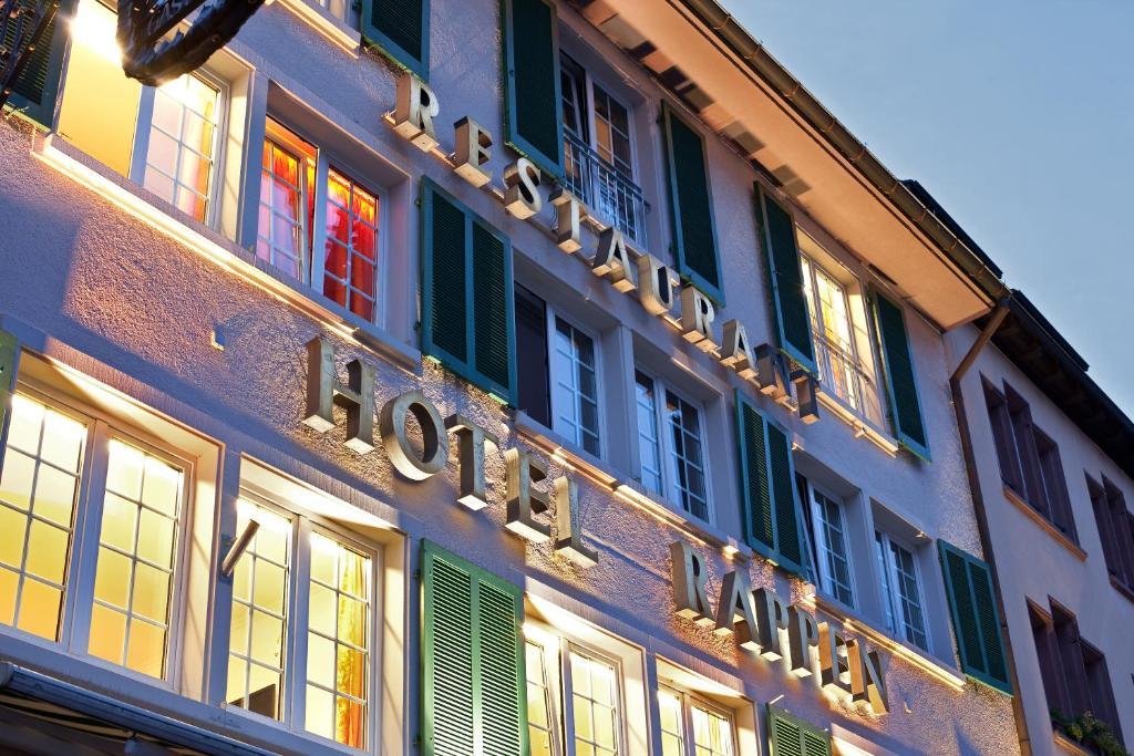 Hotel Rappen am Münsterplatz Freiburg im Breisgau Buitenkant foto