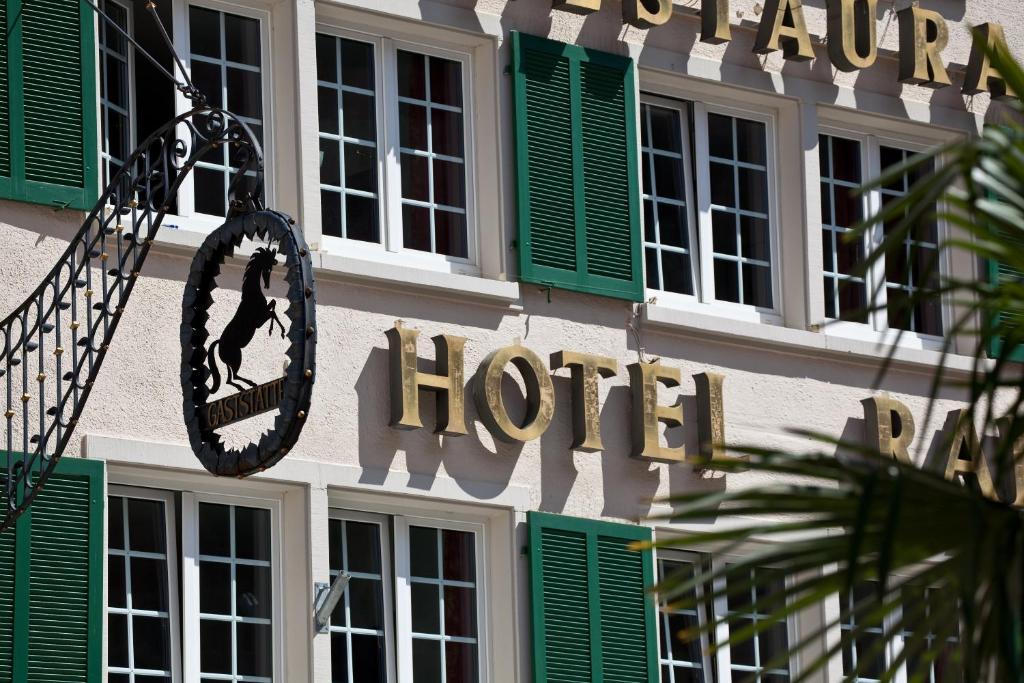 Hotel Rappen am Münsterplatz Freiburg im Breisgau Buitenkant foto