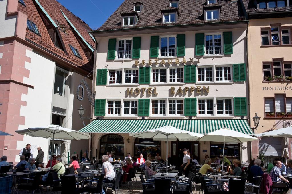 Hotel Rappen am Münsterplatz Freiburg im Breisgau Buitenkant foto